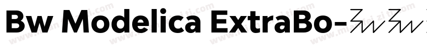 Bw Modelica ExtraBo字体转换